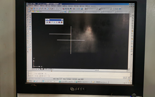 Autocut线切割软件一条直线怎么生成加工轨迹割2