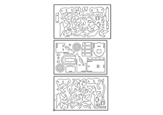 线切3D-飞马车,线切割图纸免费下载